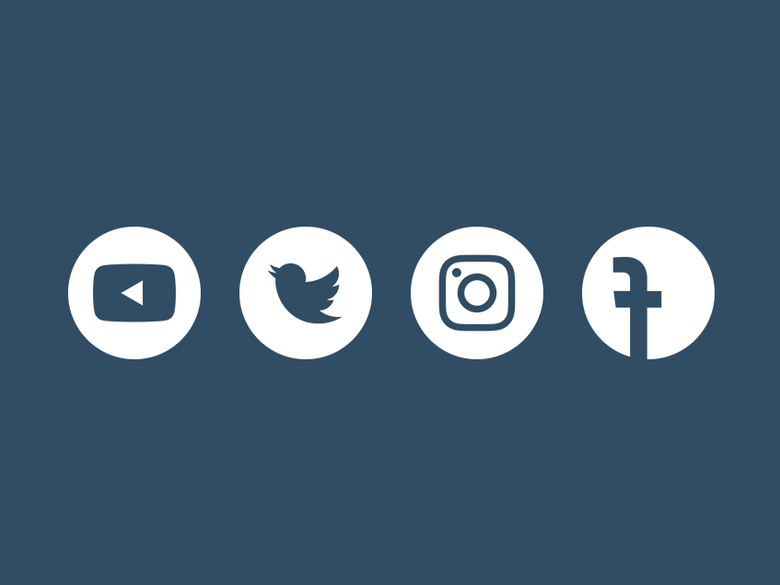 Social media icons